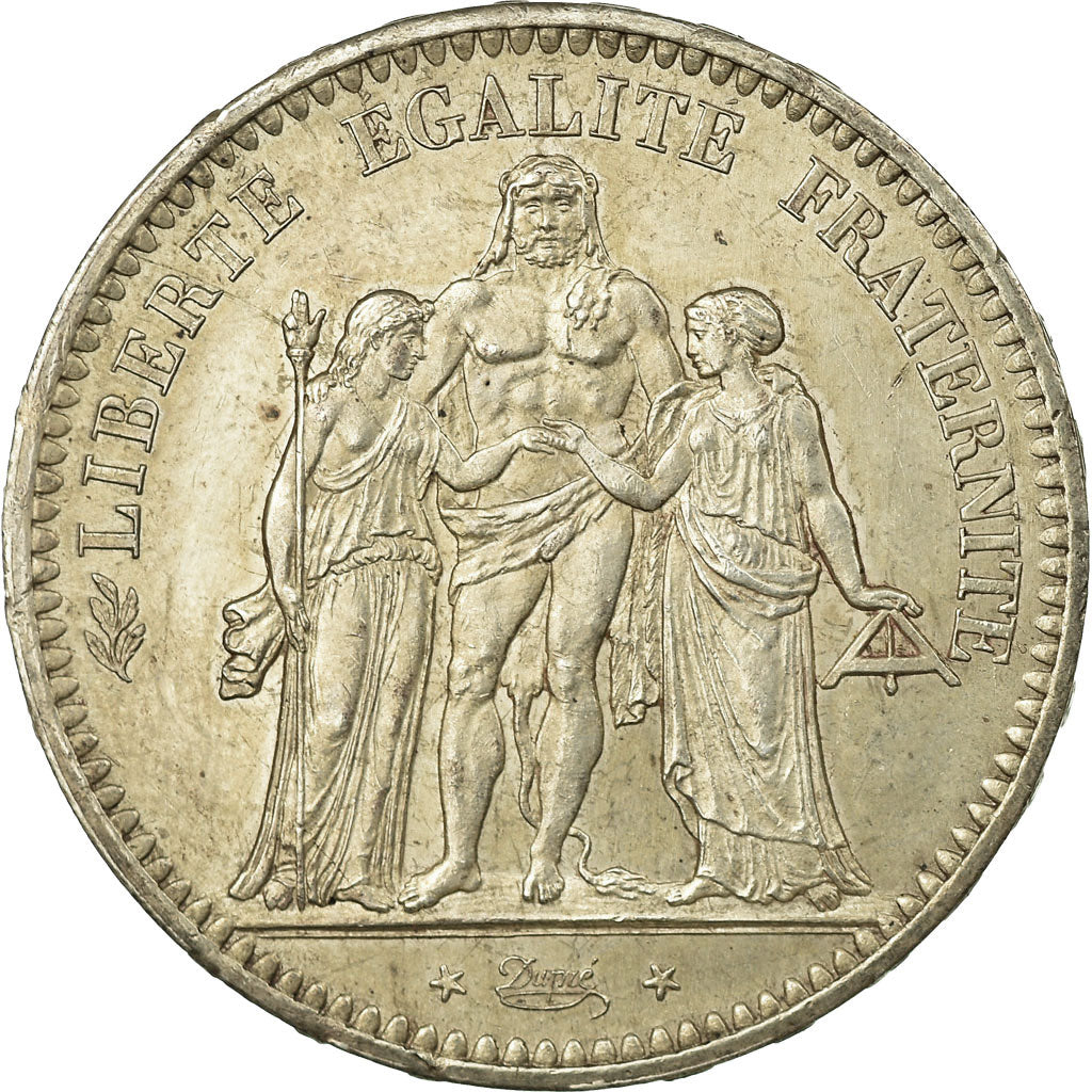 Monnaie, France, Hercule, 5 Francs, 1848, Paris, SUP, Argent, Gadoury:683