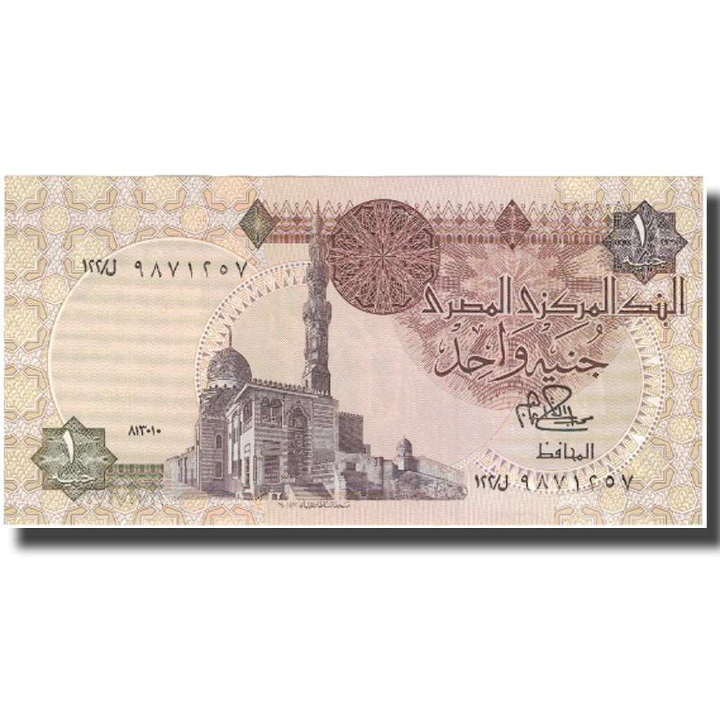 Banknote, Egypt, 1 Pound, KM:50a, UNC(65-70)