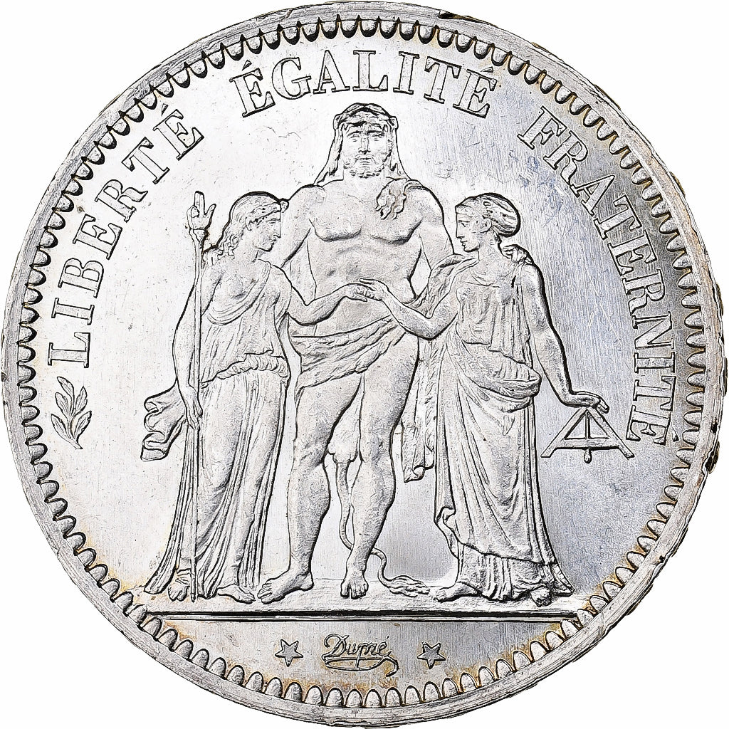 France, 5 Francs, Hercule, 1873, Paris, Argent, SUP+, Gadoury:745a, KM:820.1