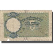 Banknote, Albania, 5 Franga, Undated (1939), KM:6a, F(12-15)