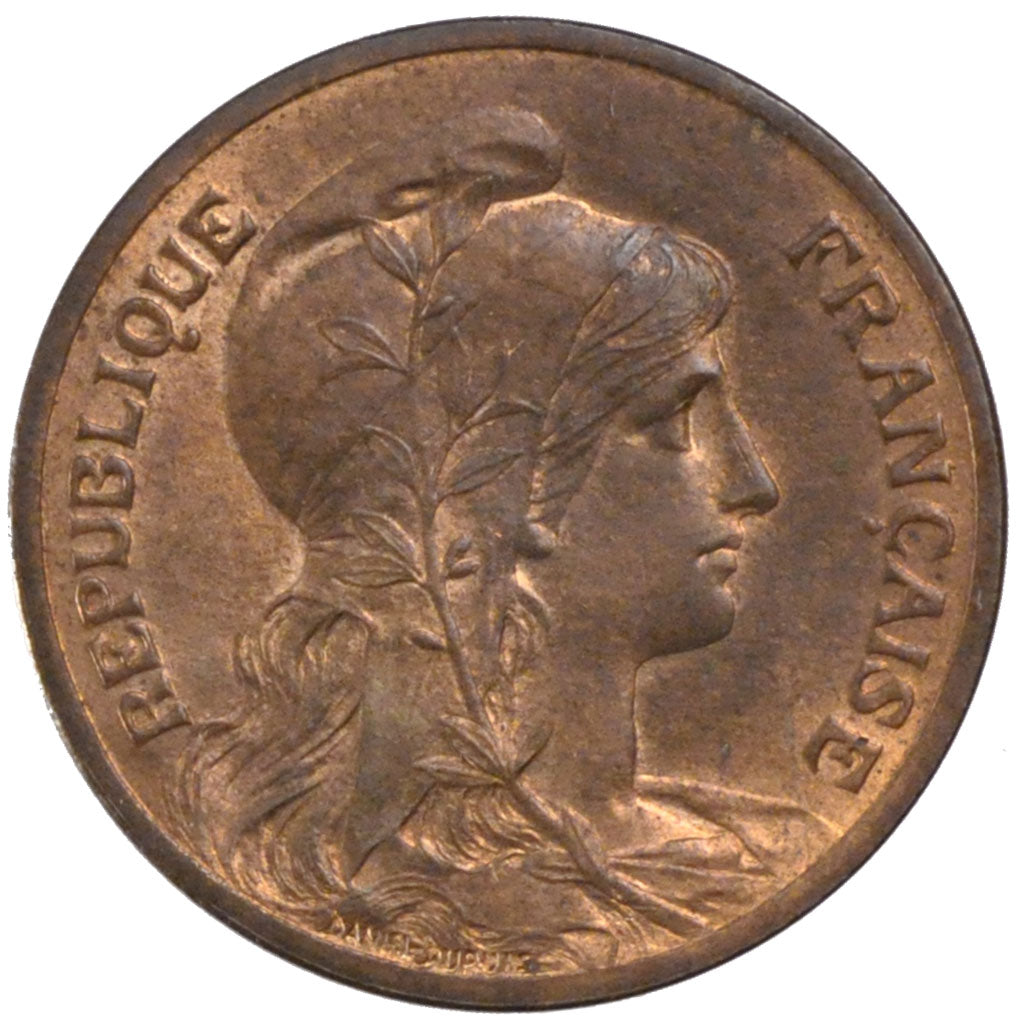 Moneta, Francia, Dupuis, 5 Centimes, 1898, Paris, SPL, Bronzo, Gadoury:165