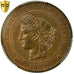 France, 10 Centimes, Cérès, 1891, Paris, Bronze, PCGS, MS64BN, Gadoury:265a