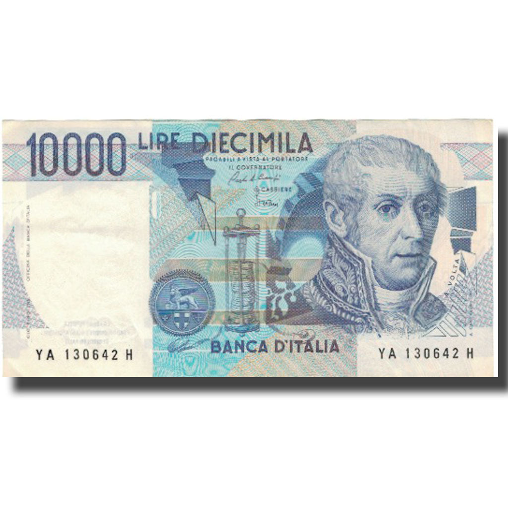 Biljet, Italië, 10,000 Lire, 1984, 1984-09-03, KM:112a, TTB
