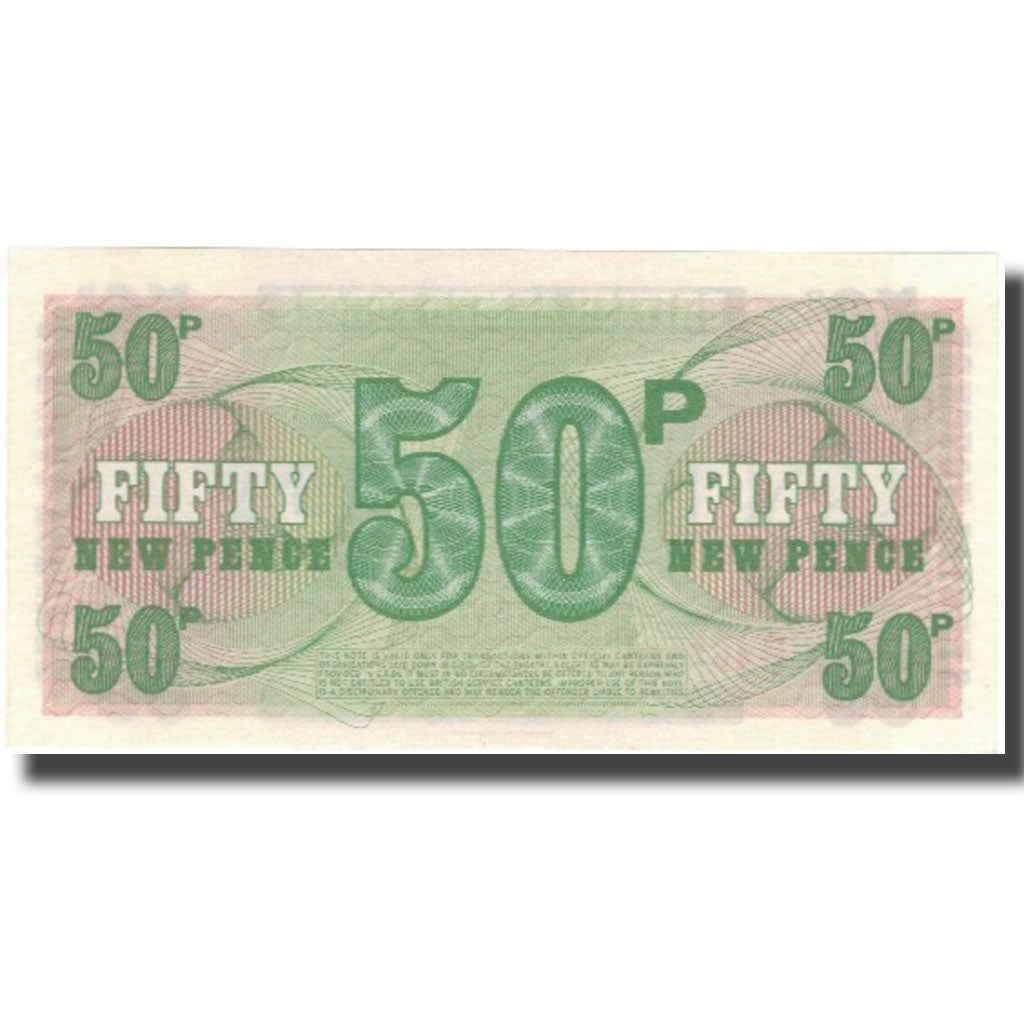 Banknote, Great Britain, 50 New Pence, Undated (1972), KM:M46a, UNC(65-70)
