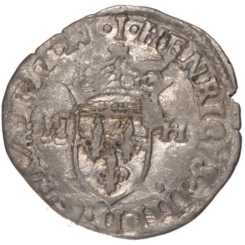 Coin, France, Douzain, 1592, Limoges, VF(20-25), Silver, Sombart:4420