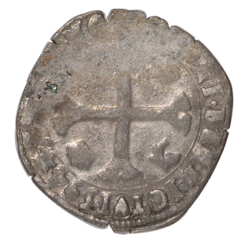 Monnaie, France, Douzain, 1594, Grenoble, B+, Argent, Sombart:4442