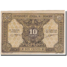 Billet, FRENCH INDO-CHINA, 10 Cents, Undated (1942), KM:89a, NEUF