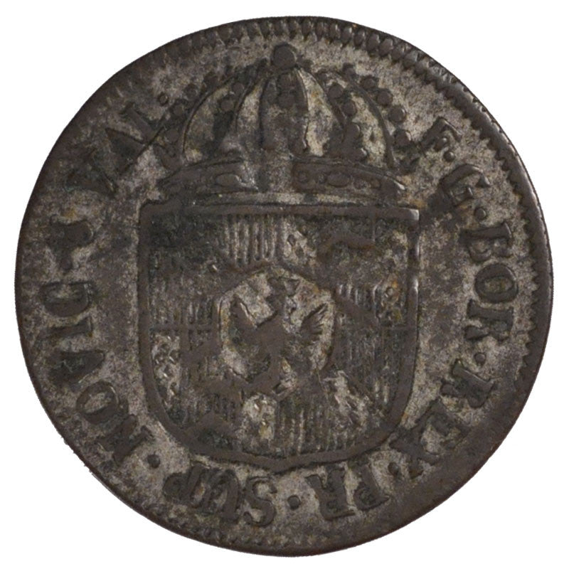 Coin, SWISS CANTONS, NEUCHATEL, 1/2 Batzen, 1793, Neuenburg, EF(40-45), Billon