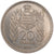 Coin, Monaco, 20 Francs, 1945, MS(60-62), Copper-nickel, KM:E20, Gadoury:137