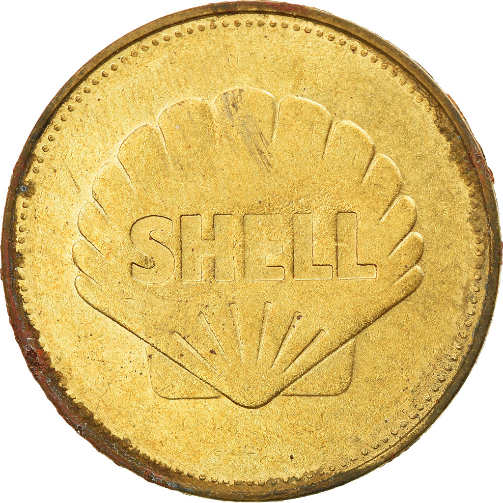 France, Jeton, Collection Shell, Apollo 8, Sciences & Technologies, TB+