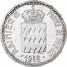 Monaco, Rainier III, 10 Francs, 1966, MDP, Pattern, Srebro, MS(65-70)
