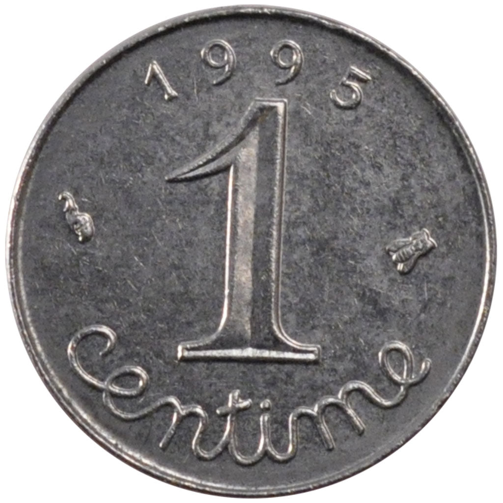 Moneta, Francia, Épi, Centime, 1995, Paris, FDC, Acciaio inossidabile