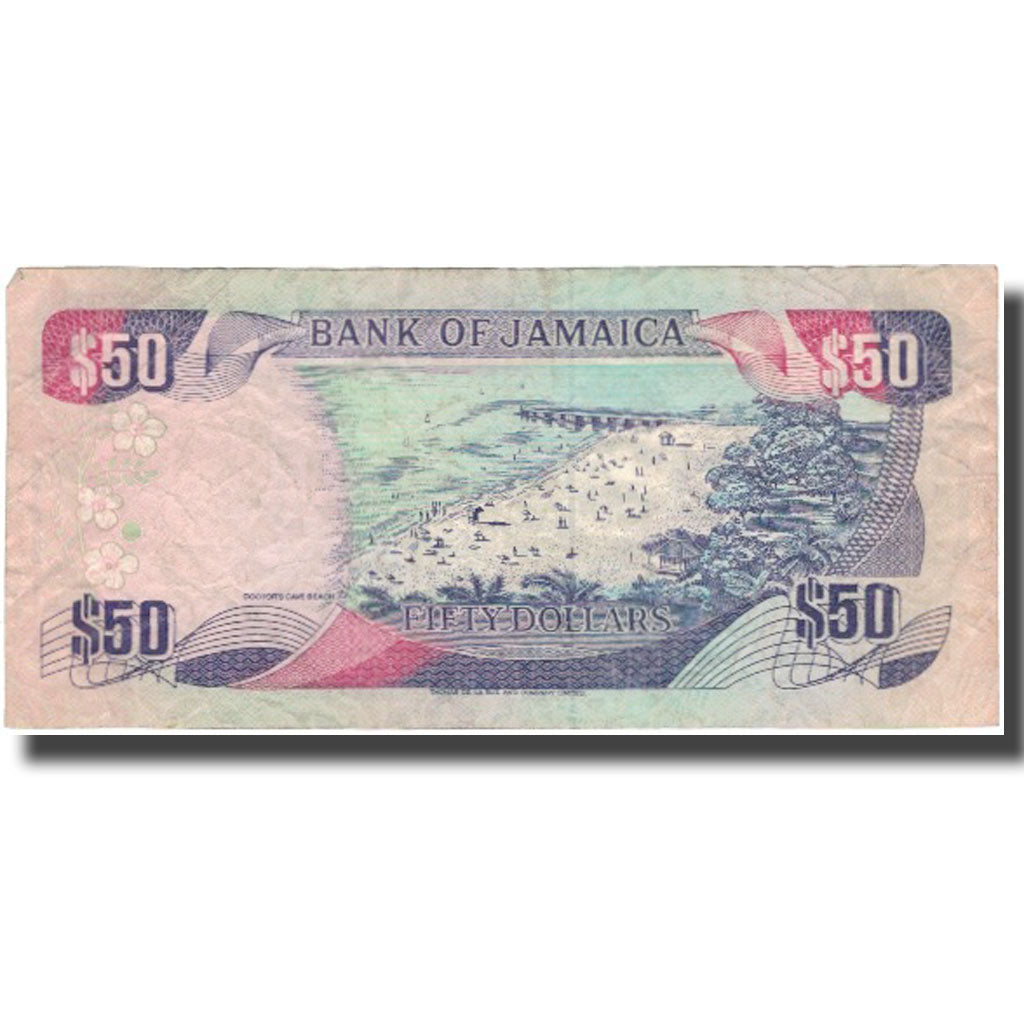 Billete, 50 Dollars, 1988, Jamaica, 1988-08-01, KM:73a, MBC