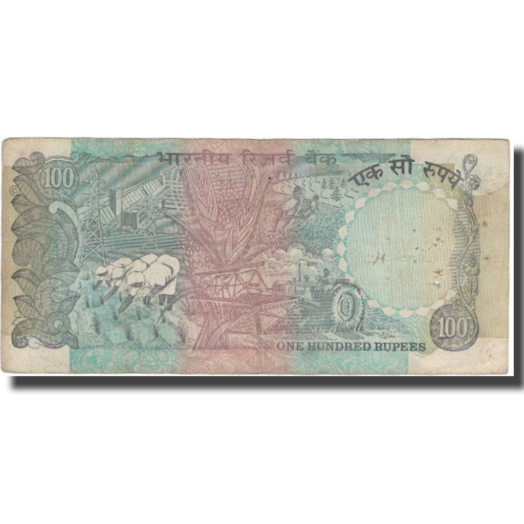 Nota, Índia, 100 Rupees, KM:86d, VF(20-25)