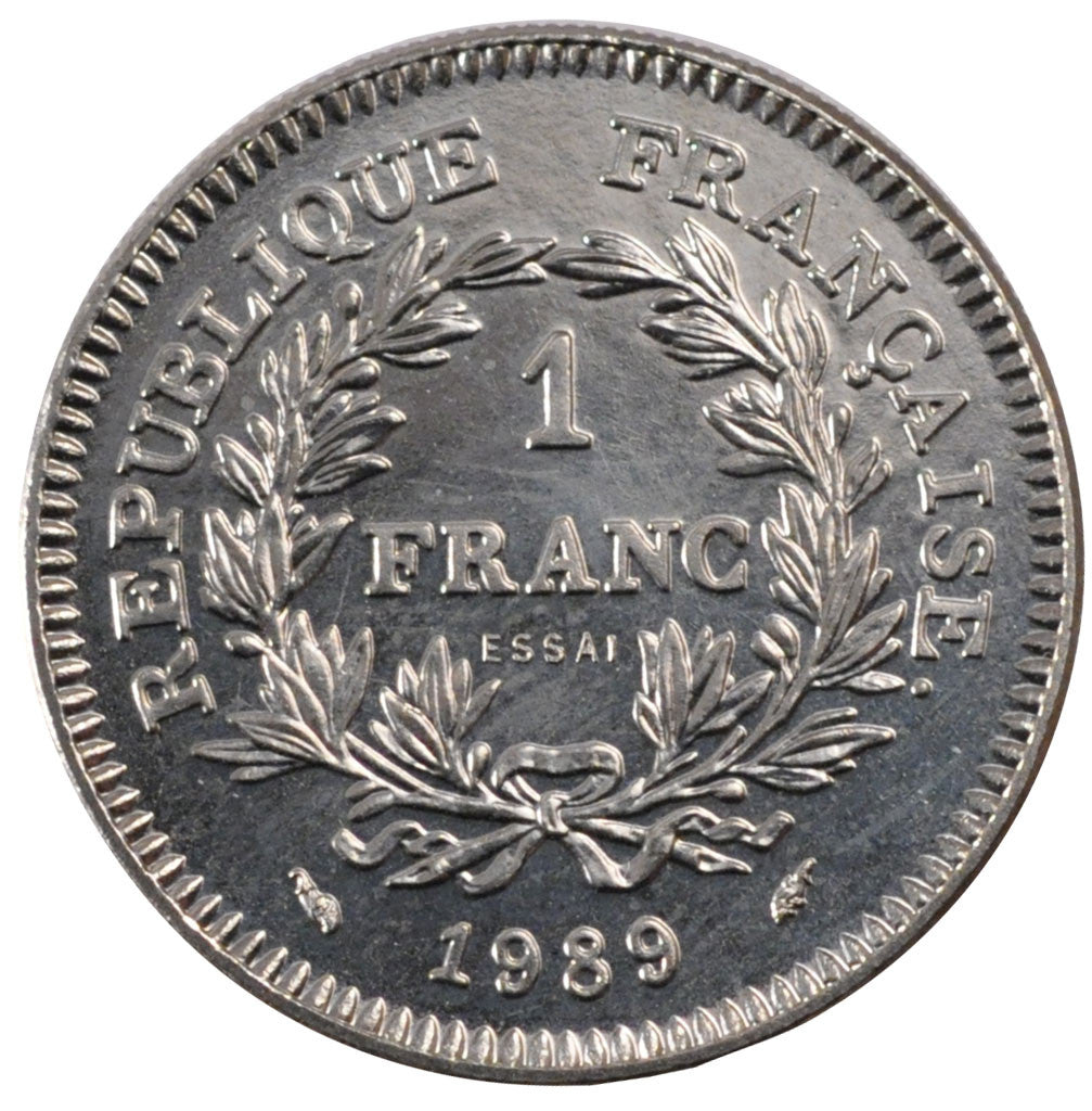 Monnaie, France, Franc, 1989, FDC, Nickel, Gadoury:477