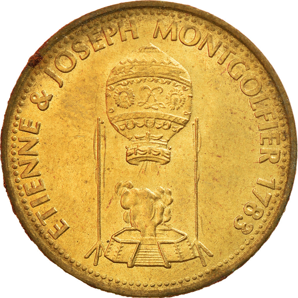 France, Token, Collection Shell, Etienne et Joseph Montgolfier, Aviation