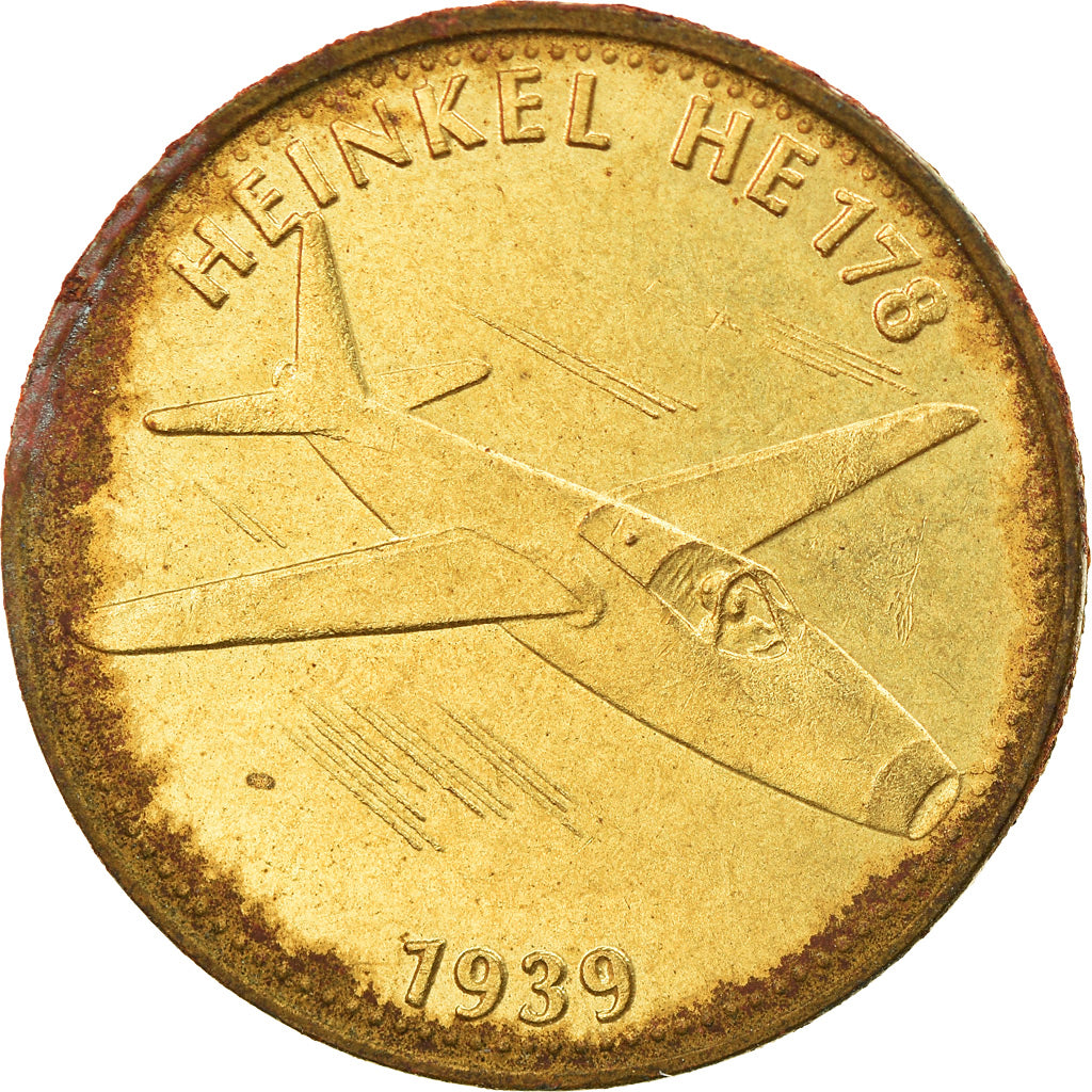 France, Token, Collection Shell, Heinkel HE 178, Aviation, VF(30-35)