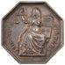 France, Token, Notaires de l'Arrondissement de Tours, n.d., Silver, EF(40-45)