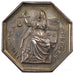 France, Token, Notaires de l'Arrondissement de Tours, n.d., Silver, MS(60-62)