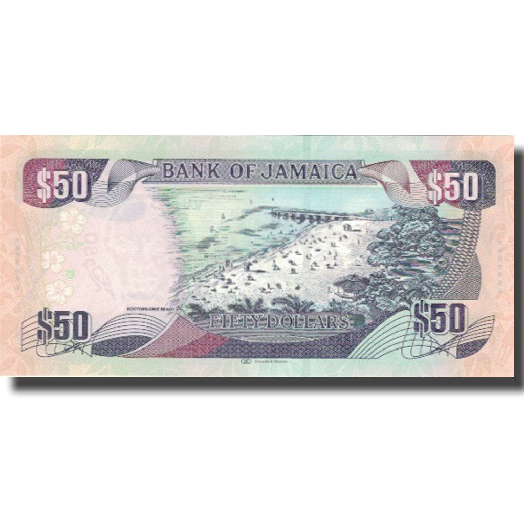 Billete, 50 Dollars, 2015, Jamaica, 2015-06-01, SC