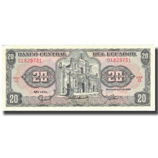 Banknote, Ecuador, 20 Sucres, 1988, 1988-11-22, KM:121Aa, UNC(65-70)