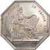France, Token, Notary, MS(60-62), Silver, Lerouge:19a