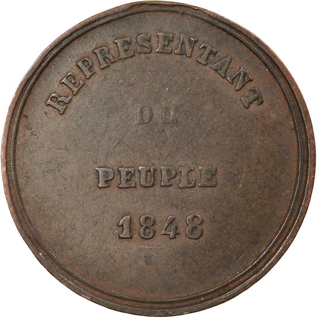 France, Token, Louis Napoléon Bonaparte, Représentant du Peuple, History