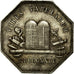France, Token, Notary, 1824, AU(55-58), Silver, Lerouge:99e