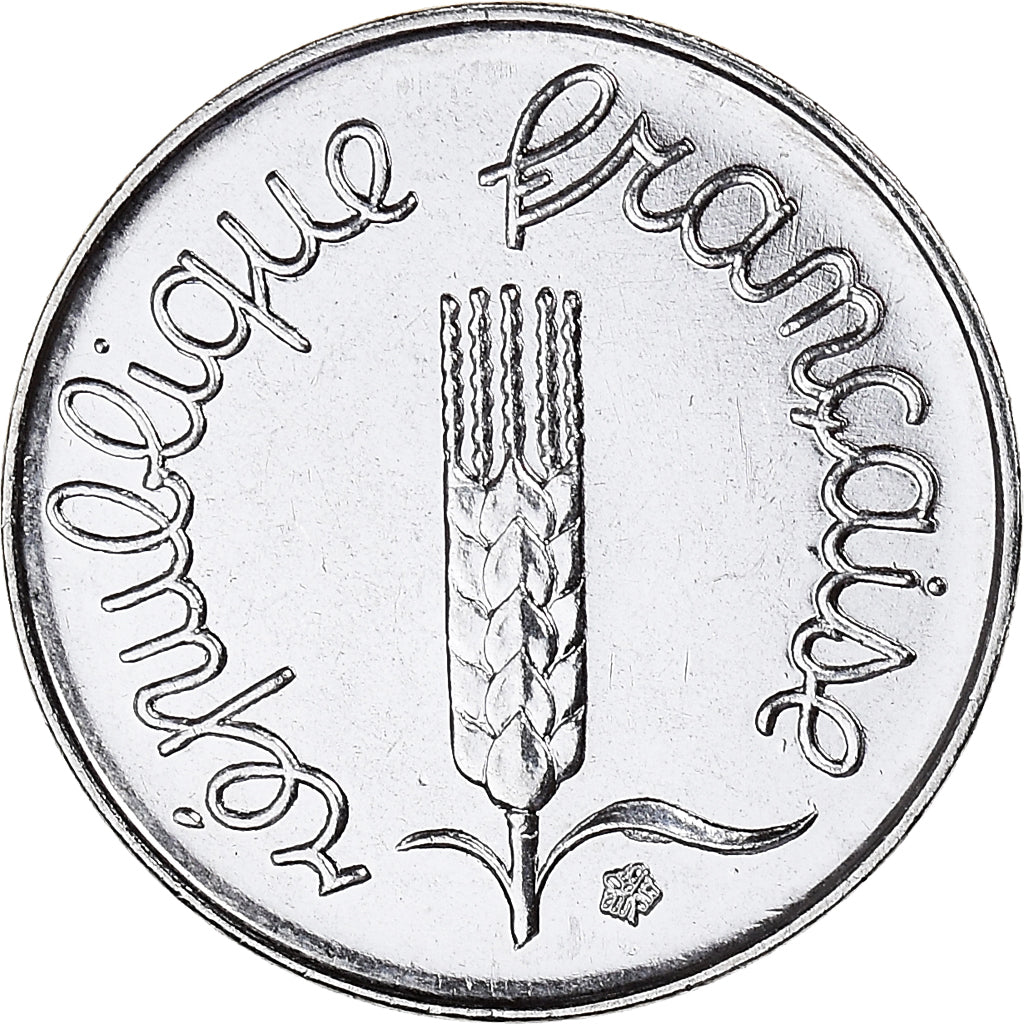 Moeda, França, Épi, Centime, 2000, Paris, BU, MS(65-70), Aço Inoxidável