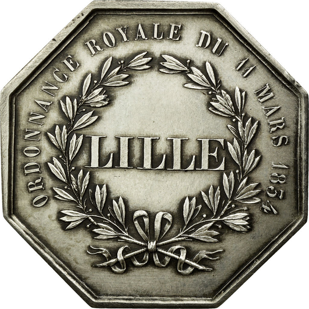 France, Token, Savings Bank, AU(55-58), Silver, Jacqmin:41