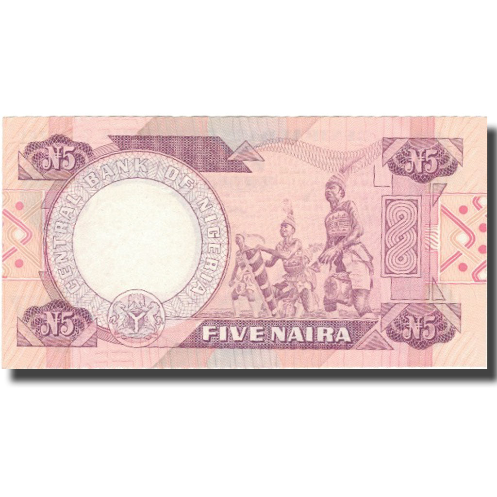 Billet, Nigéria, 5 Naira, Undated (1979-84), KM:20c, SUP+