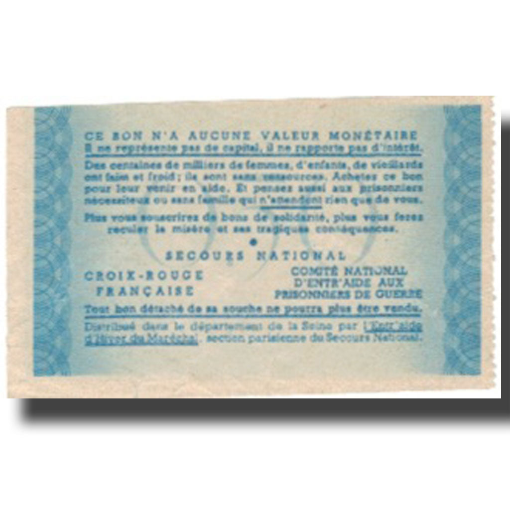 França, Bon de Solidarité, 50 Centimes, 1941, UNC(60-62)
