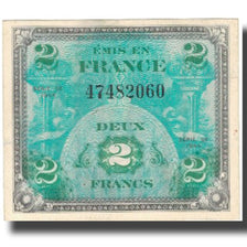 França, 2 Francs, Flag/France, 1944, 1944, AU(50-53), Fayette:VF16.1, KM:114a
