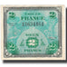 France, 2 Francs, Drapeau/France, 1944, 1944, TTB+, Fayette:VF16.1, KM:114a
