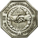 France, Token, Notary, AU(55-58), Silver, Lerouge:1