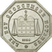 France, Token, Notary, 1854, MS(60-62), Silver, Lerouge:12