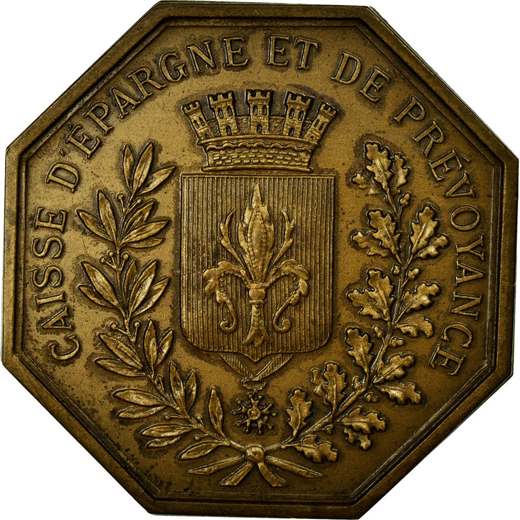 France, Jeton, Savings Bank, SUP, Bronze, Jacqmin:41