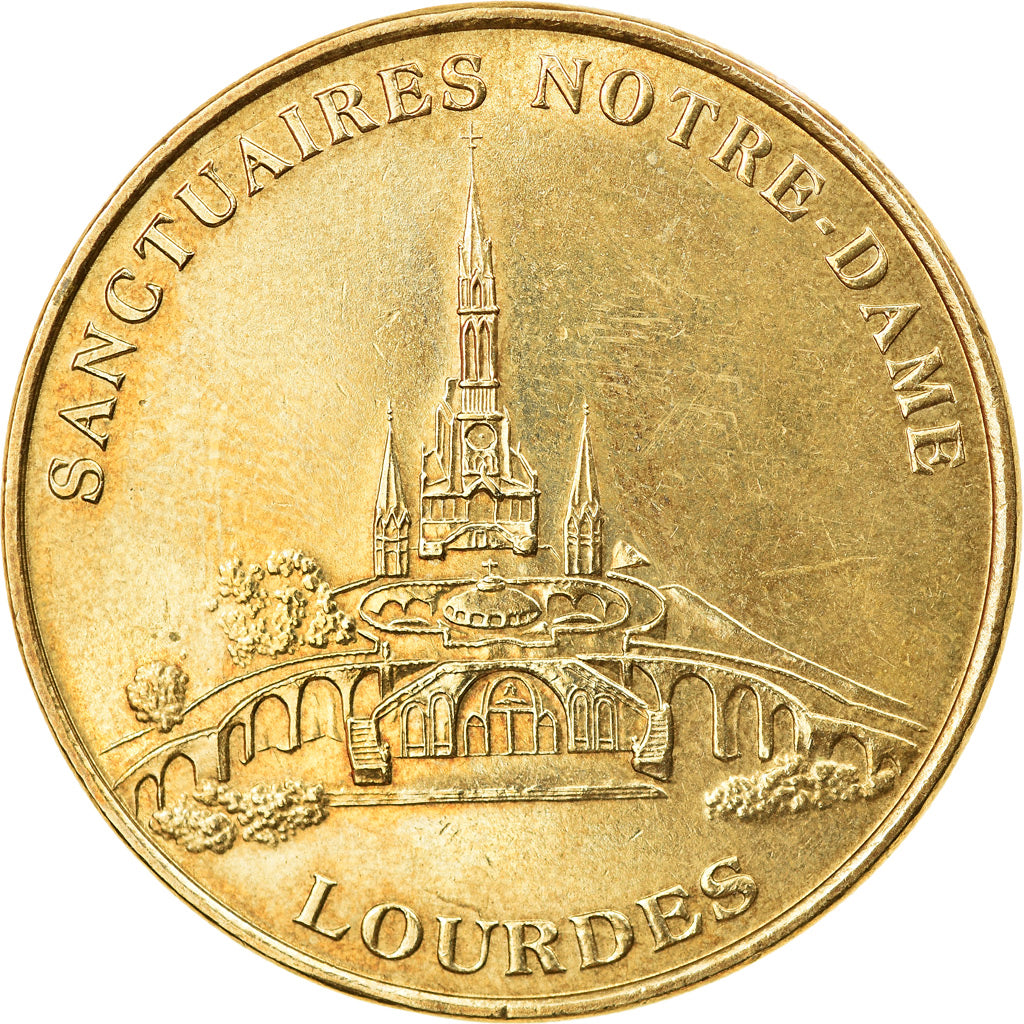 Francia, Token, Jetón turístico, Lourdes - Sanctuaires Notre Dame, Arts &