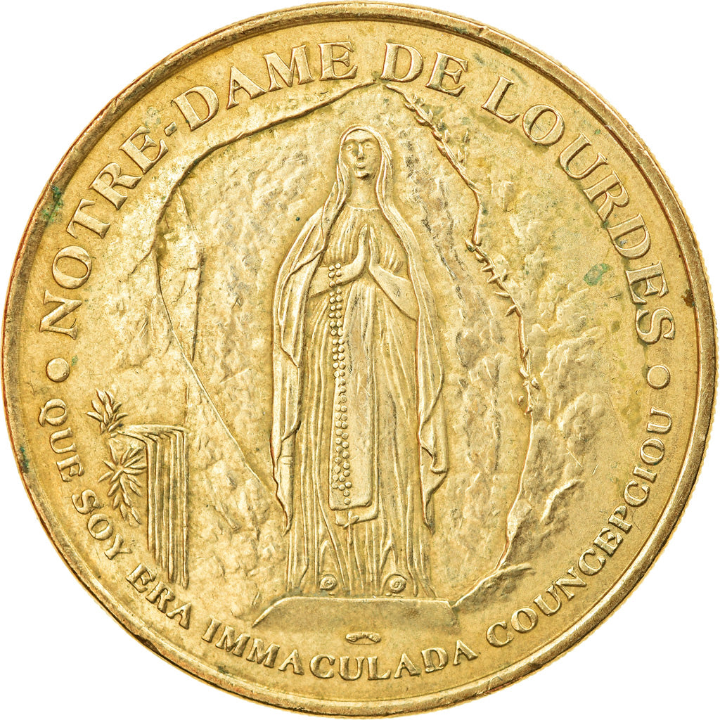 Francia, Token, Jetón turístico, Lourdes - Sanctuaires Notre Dame, Arts &