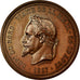 France, Token, Chamber of Commerce, 1867, AU(55-58), Copper
