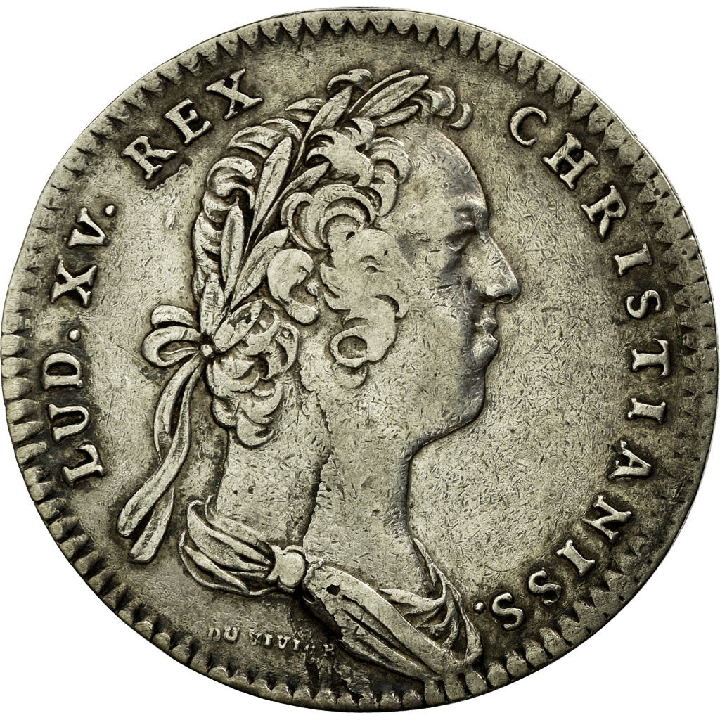 France, Token, Royal, 1724, EF(40-45), Silver, Feuardent:331