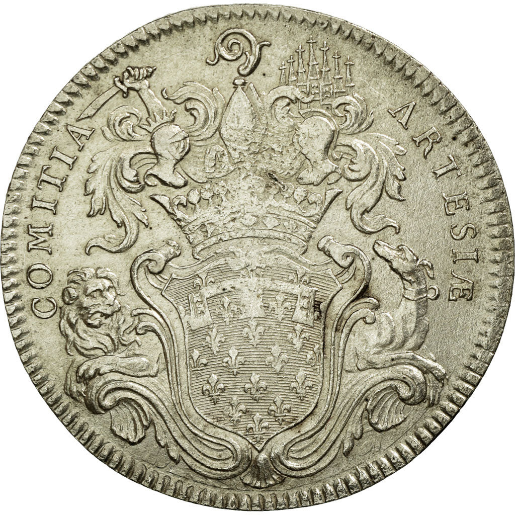 France, Token, Royal, EF(40-45), Silver, Feuardent:6898