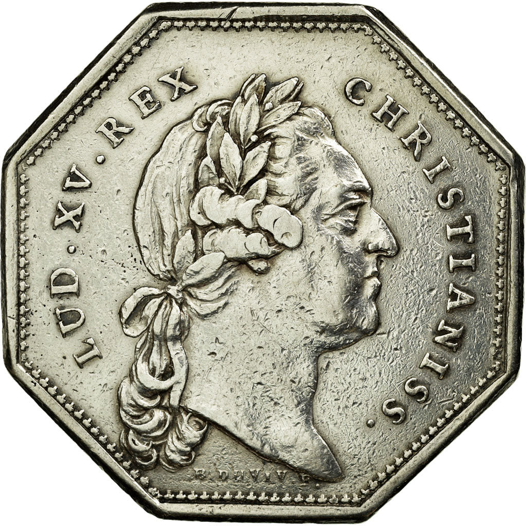 France, Token, Royal, 1770, EF(40-45), Silver, Feuardent:3978