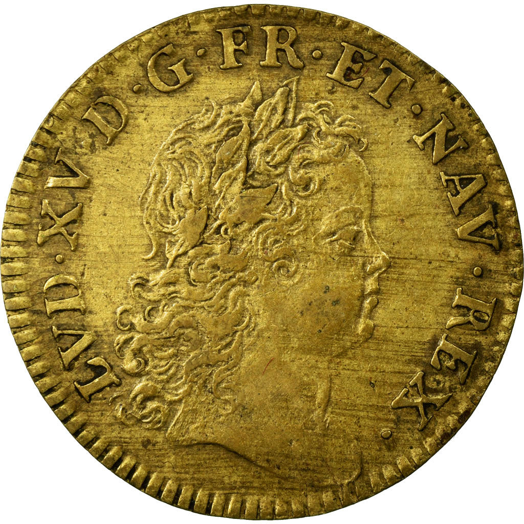 France, Token, Royal, EF(40-45), Brass, Feuardent:8094