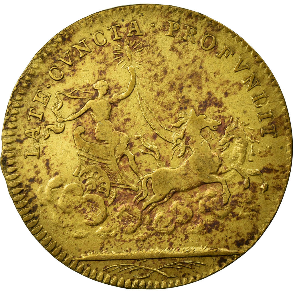 France, Royal, Token, EF(40-45), Brass, Feuardent #13193, 4.88