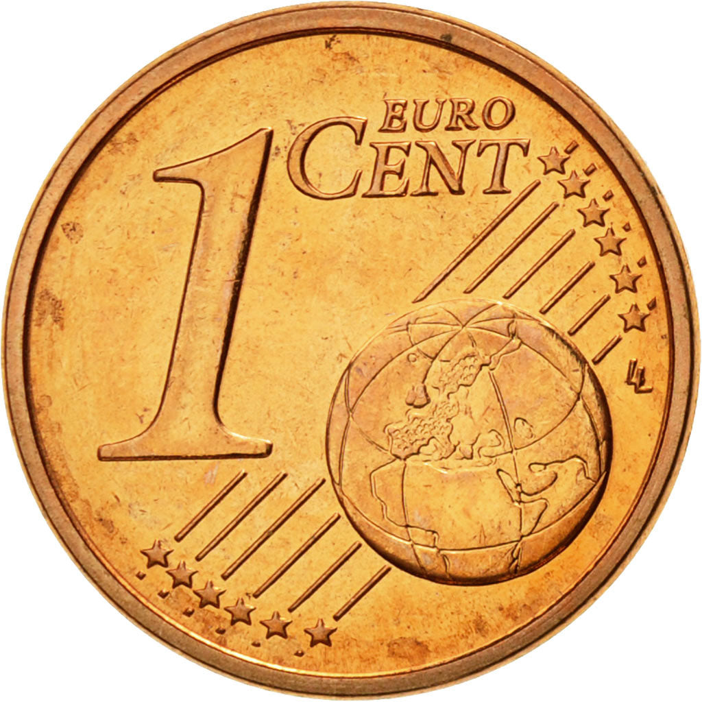 Italia, Euro Cent, 2002, FDC, Acciaio placcato rame, KM:210