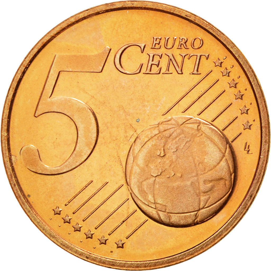 Pays-Bas, 5 Euro Cent, 2003, FDC, Copper Plated Steel, KM:236