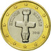 Chipre, Euro, 2010, FDC, Bimetálico, KM:84