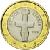 Cypr, Euro, 2009, MS(65-70), Bimetaliczny, KM:84