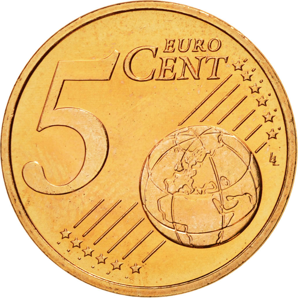 Latvia, 5 Euro Cent, 2014, MS(65-70), Copper Plated Steel, KM:152